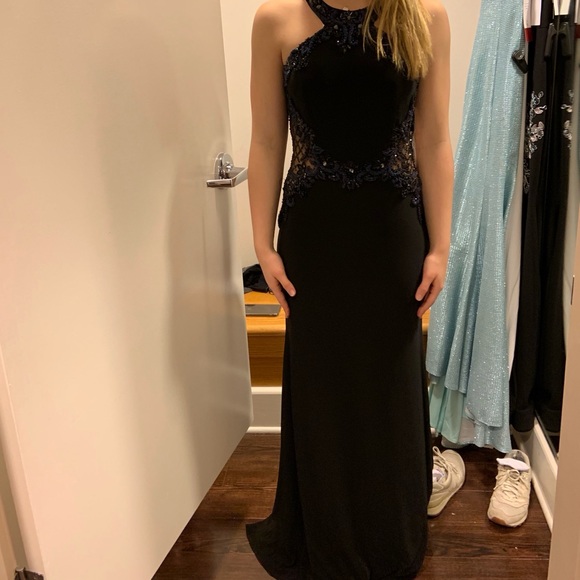 Black and Blue Camille La Vie size 4 - Picture 4 of 4